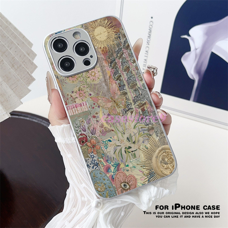 Case Vivo For Vivo V25 Pro 5G V21 V23 5G V23E 5G Hardcase Vivo V27 5G SILVER Casing Hp Vivo V40E 5G 