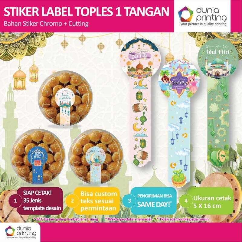 

Stiker Toples Lebaran tangan edisi 1 Ekonomis 5 x 16 cm