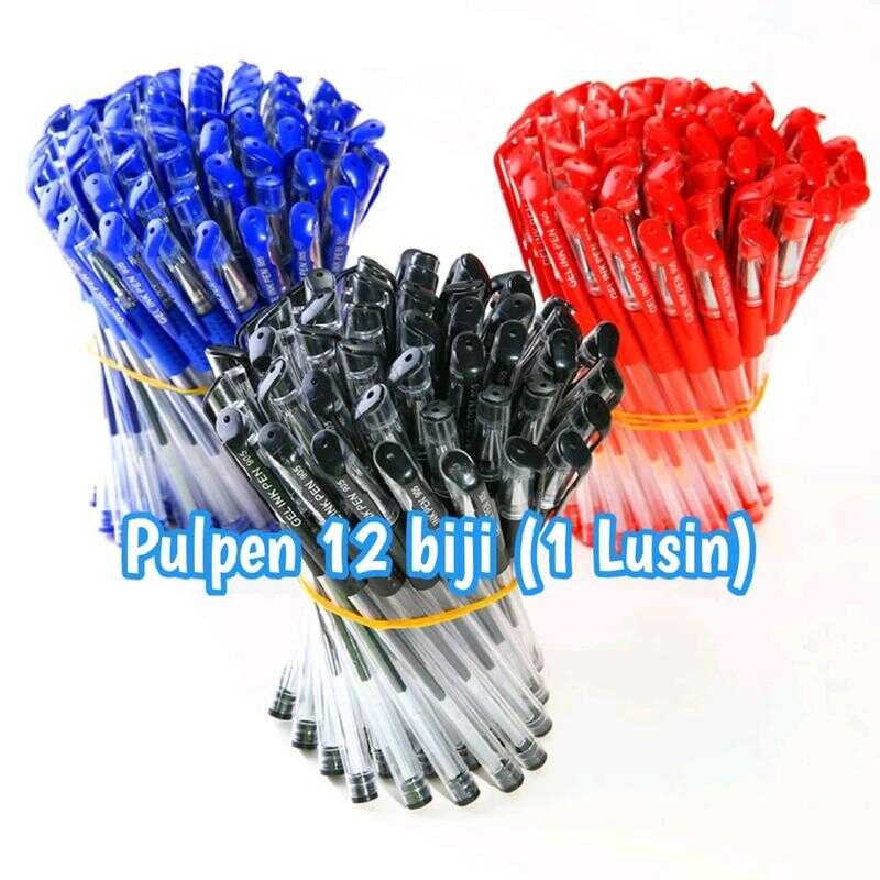 

Pena gel isi 12 Pcs per lusin mimi 0.5 mm Stationery Tinta