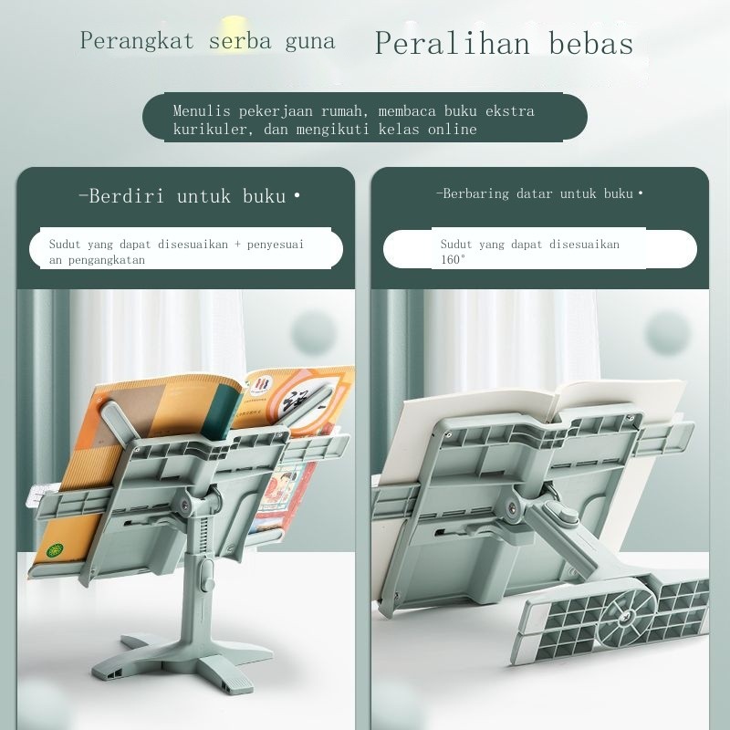 

Y Rak Baca, Multifungsi, Dapat Disesuaikan, Rak Buku Sederhana, Meja Siswa Sekolah Dasar, Klip Buku
