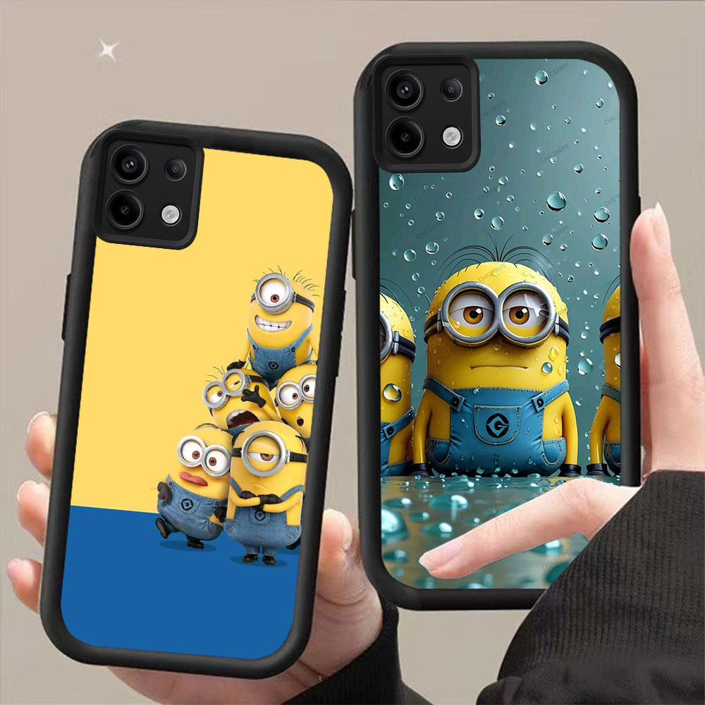 BK-19 Minions Shockproof Casing untuk Infinix 7 GT 20 Tecno POP 7 Spark GO ITEL A80 P65 Pro