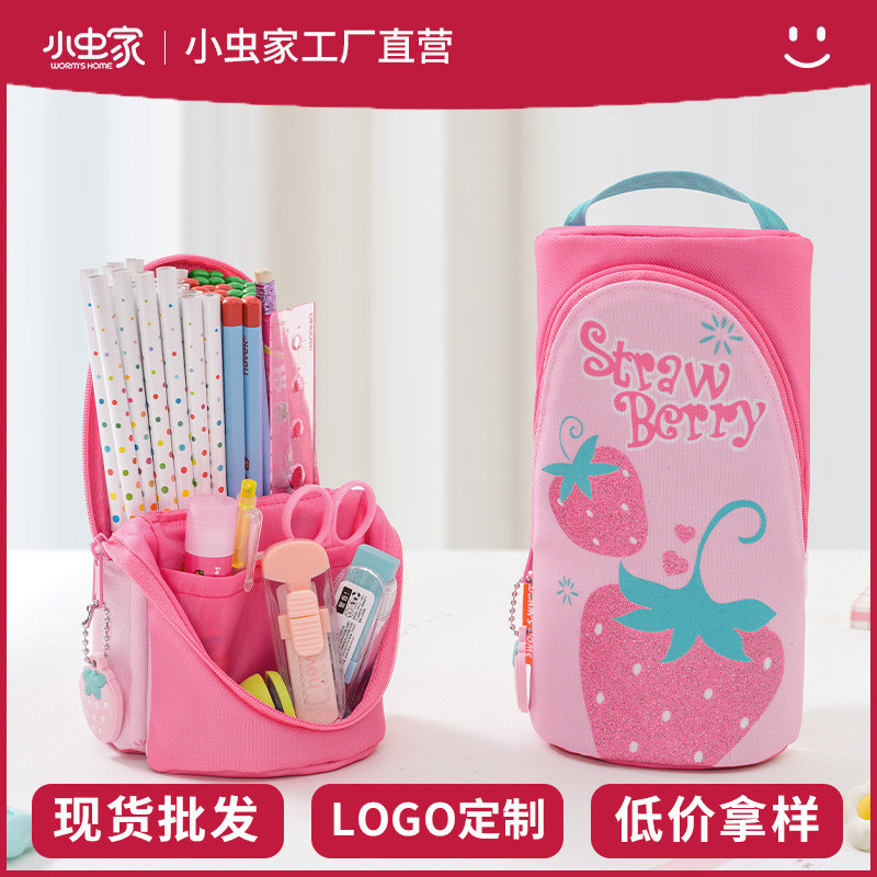 

Kotak Pensil Kotak Kapasitas Besar Kreatif Baru untuk Gadis Sekolah Dasar, Tas Desain Bernilai Tinggi, Pemegang Pensil Khusus Import