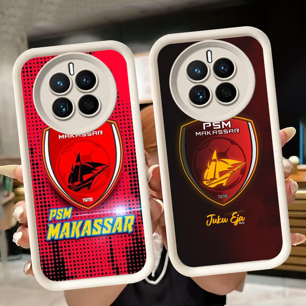 lembut Casing untuk Realme Narzo 70 N65 12 12X Plus Pro 13 Lite 5G Putih Q112 PSM Makassar