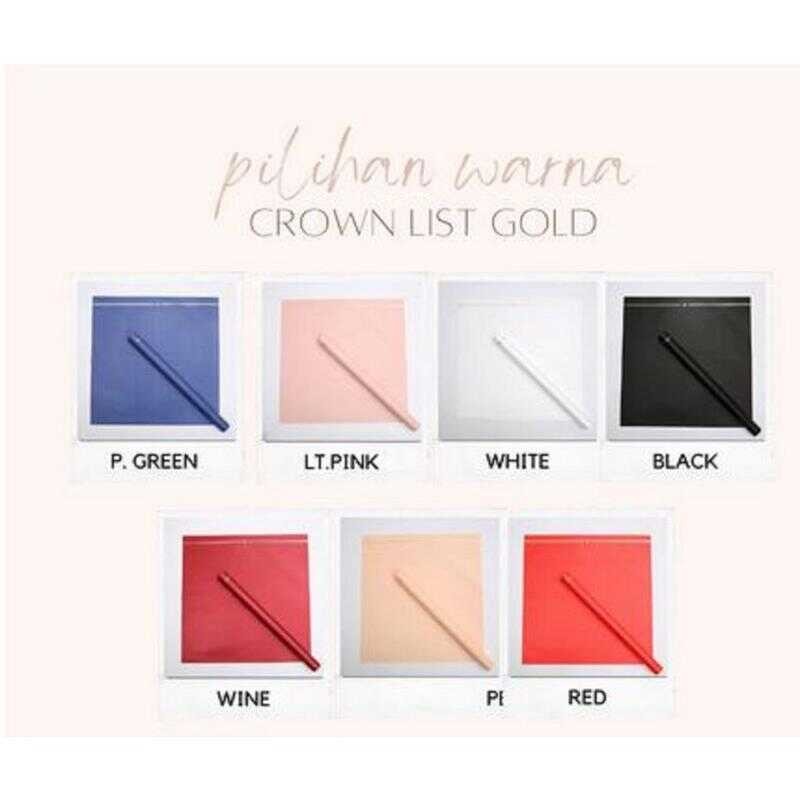 

CROWN LIST GOLD FLOWER WRAPPING COLOR TRANSPARENT CELLOPHANE KERTAS BUNGA