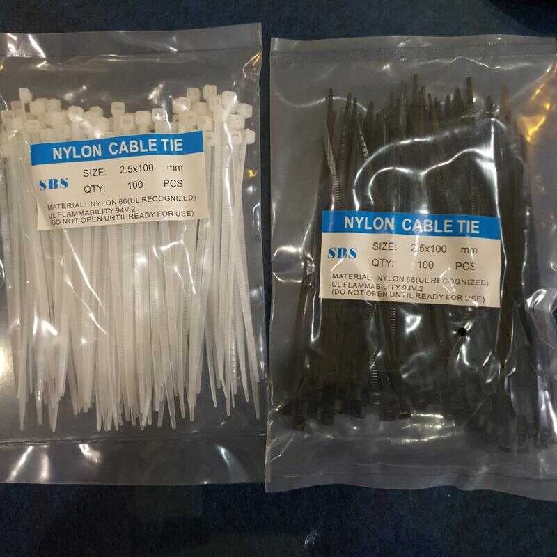 

Kabel Ties / Cable Tie Nylon SBS 2.5 X mm isi 100