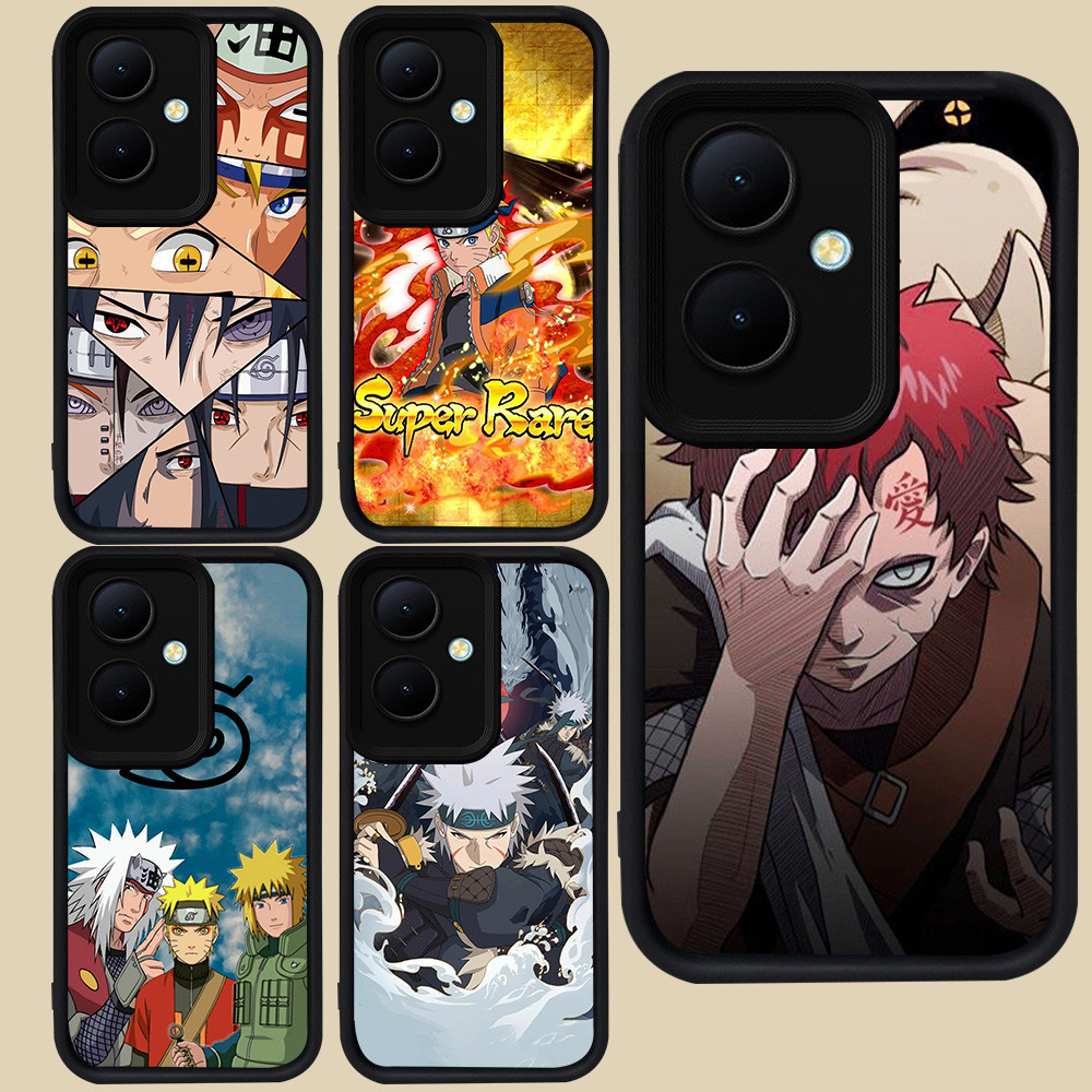 Hitam Casing untuk OPPO Reno 11F 10 8T 13F 11 Pro 5G R79 Naruto