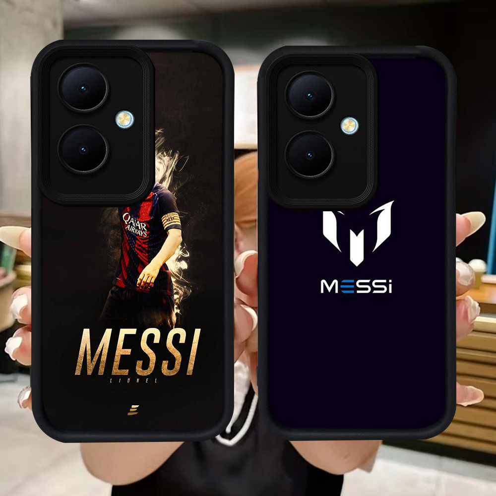 Q122 Messi 10 lembut Casing untuk OPPO Reno 11 8T 13F 11F 10 Pro 5G