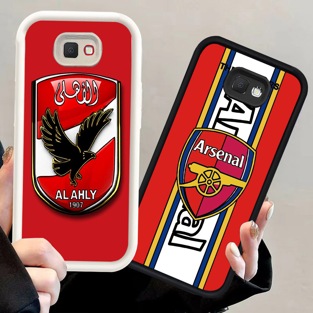 N17 Arsen Silikon hitam putih Casing untuk Samsung J7 J2 J4 J6 Prime Plus Pro Case