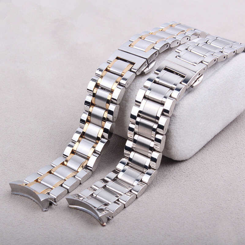 Longines L2 Untuk L4 Master Collection Watch Band Bracelet Stainless Steel Solid interface 19mm