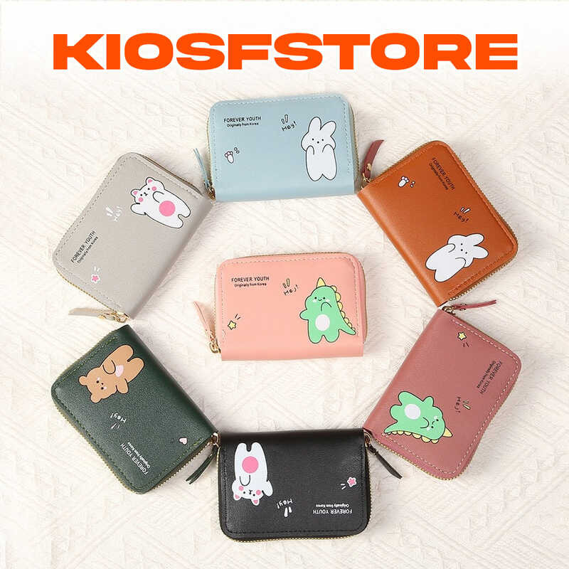 KFS - DOMPET KARTU WANITA KECIL AESTHETIC TAS IBU IBU KEKINIAN ELEGAN TAS MINI