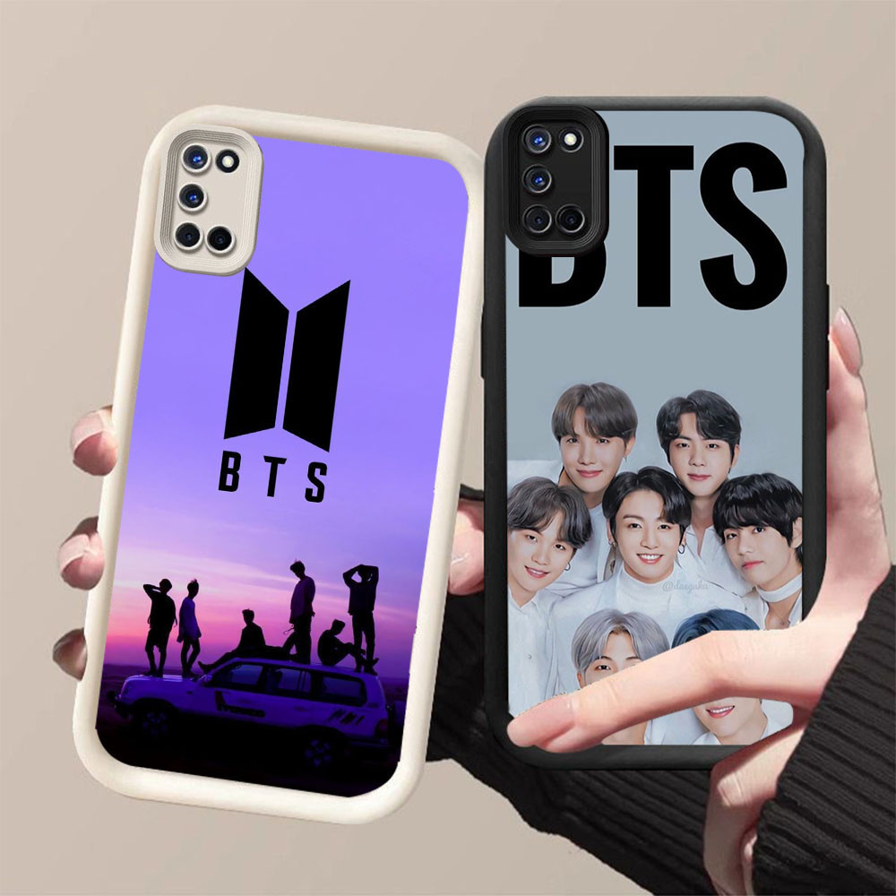 YZ-40 BTS team Sangat indah Casing untuk OPPO A74 A92 A95 A72 A52 F19S A55 F19 A94