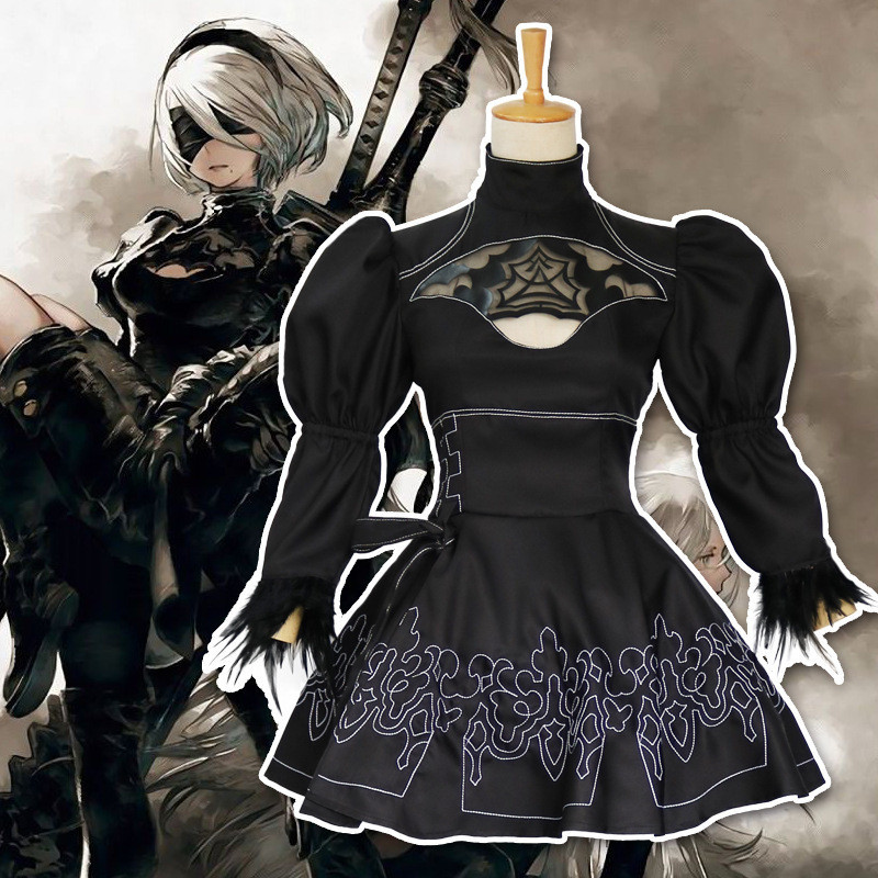 Cosplay anime Neil Mechanical Era wanita pakaian, 2b nona koswear, c pakaian