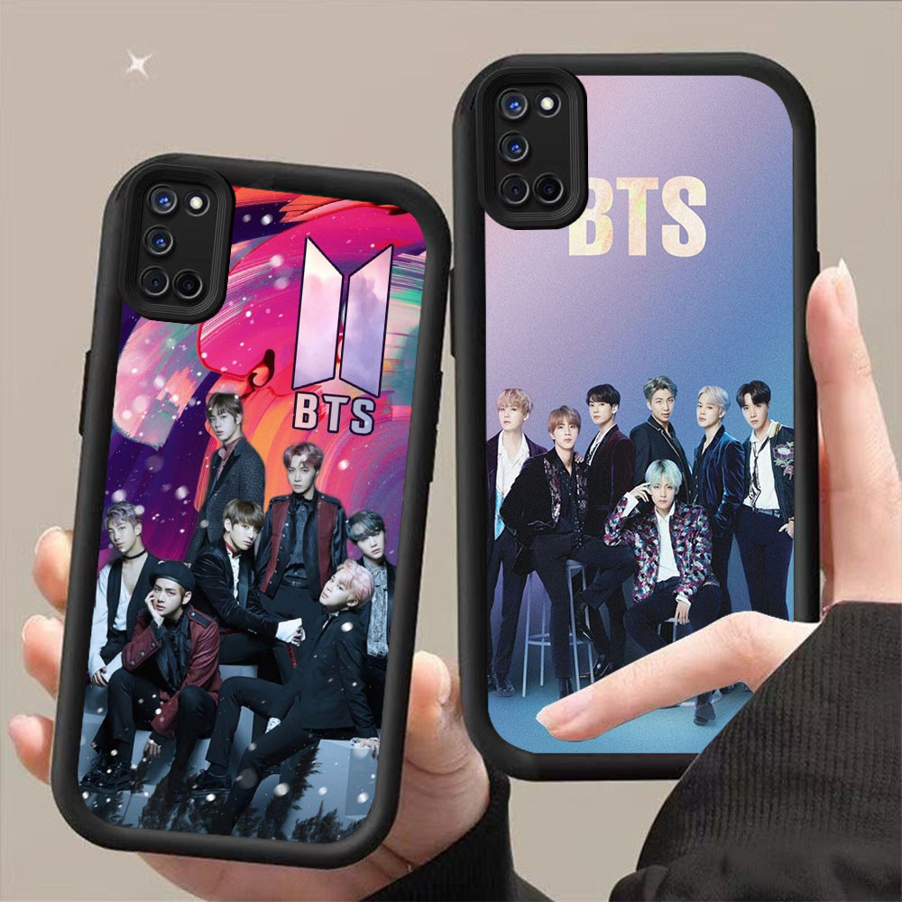 BK-5 BTS Shockproof Casing untuk OPPO A92 A94 A55 F19 A74 A52 F19S A95 A72