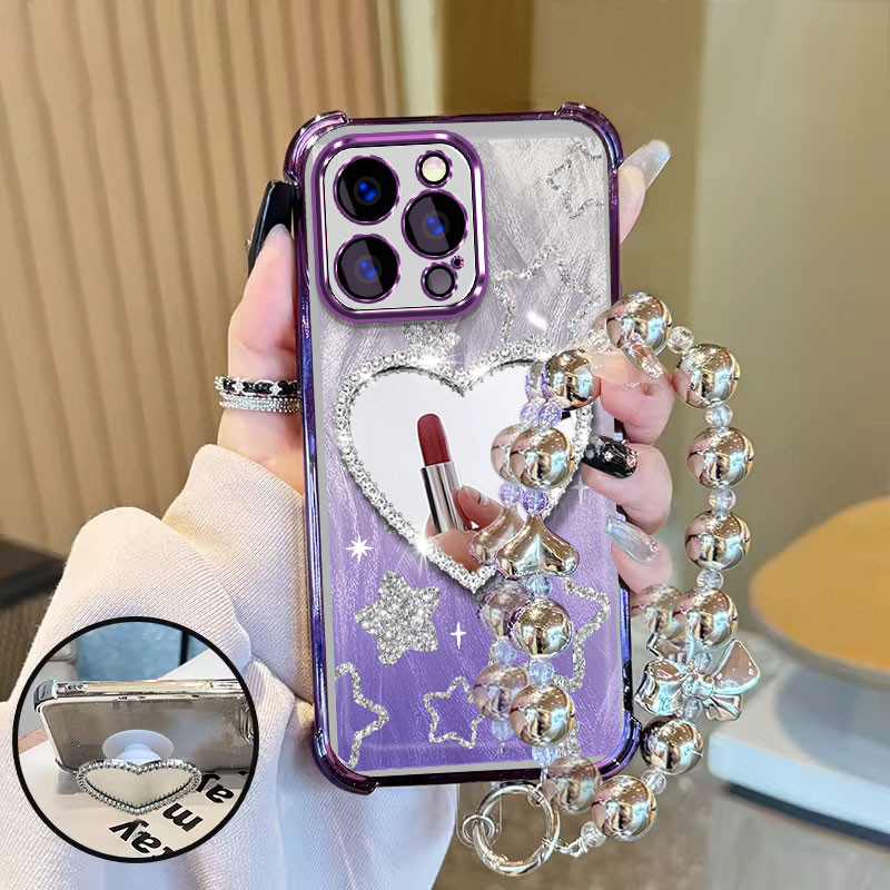 Case with cermin for SAMSUNG F04 M04 F05 M05 F14 M14 M12 F12 M10S M20S M40S A50 A30S A50S A51 A52 A5