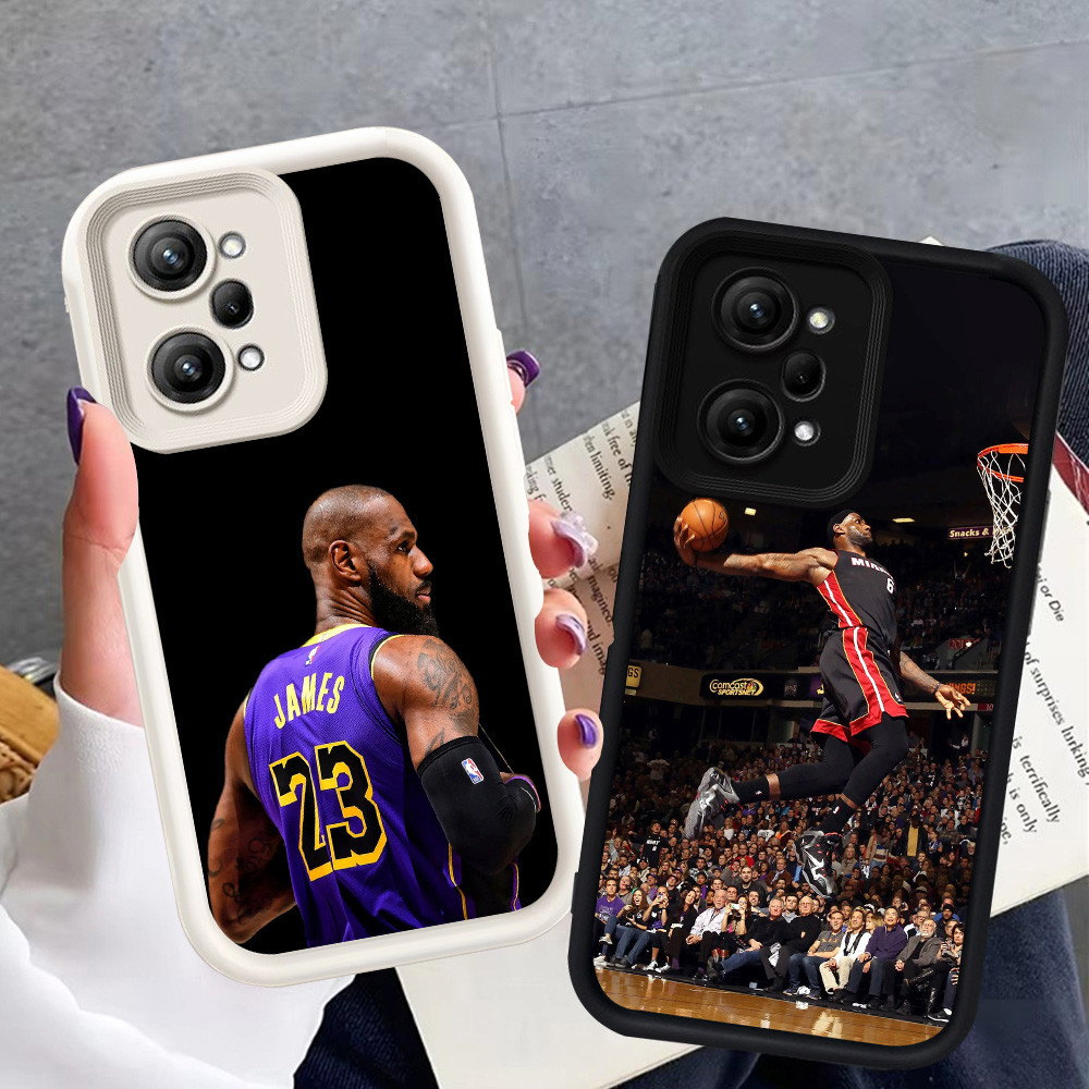 J-32 LeBron James Hitam Putih silikon lembut Casing untuk Xiaomi POCO F7 M6 F5 F6 X5 C71 M7 X7 Pro 5
