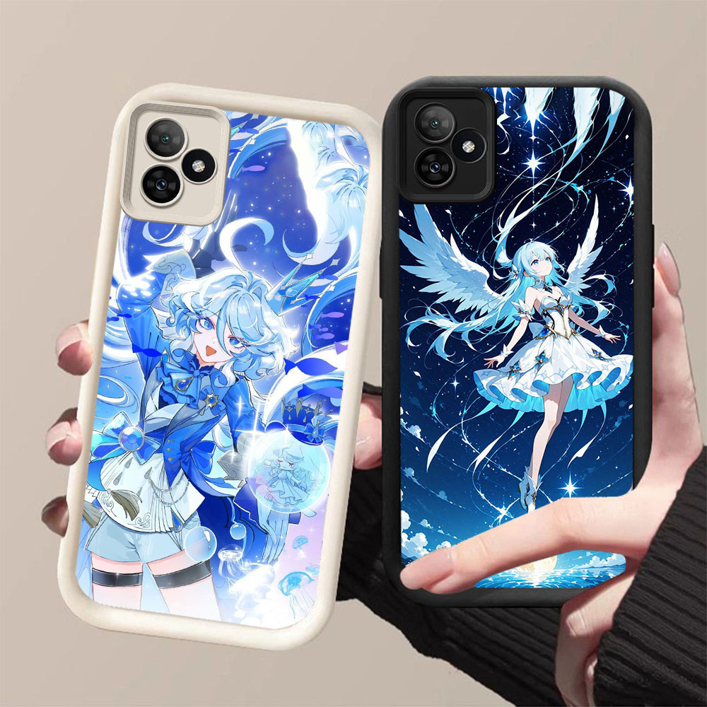 YZ-66 Genshin Impact Fernina Sangat indah Casing untuk Realme Narzo Note C63 C61 C51 6 GT N61 50 NEO