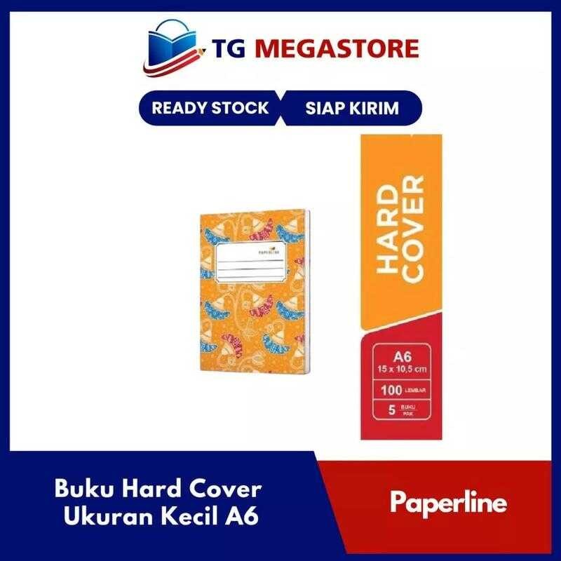 

Buku oktavo (A6) PAPERLINE Hard Cover isi 100 lembar