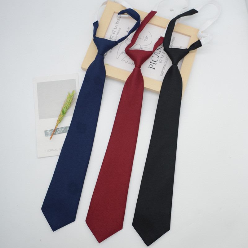 JK Female Edition College Gaya Black Jujube Hand Tie School Uniform No Knotting Short Style Student 