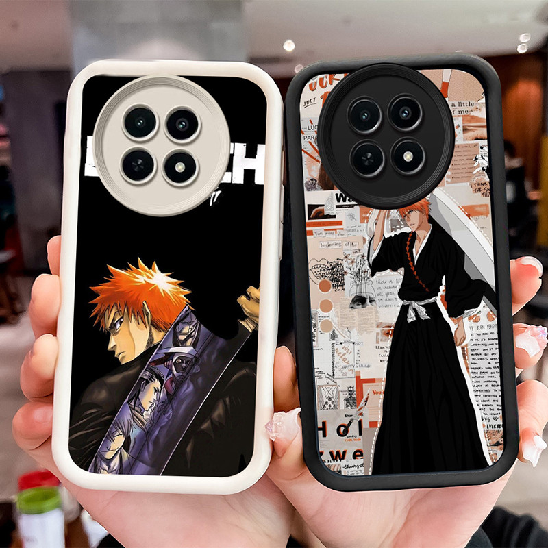 Shockproof Casing untuk Realme 12 12X 13 C65 Narzo 70 Lite Pro Plus WF7 Bleach Anime
