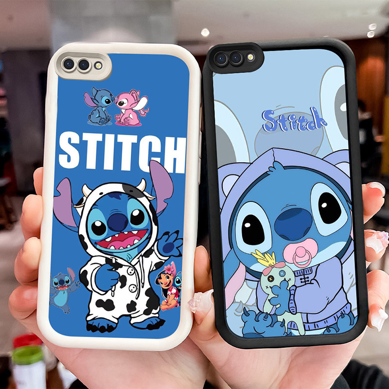 Shockproof Casing untuk OPPO A5 C2 A3S C2s A1K A12E WF23 Lilo Stitch
