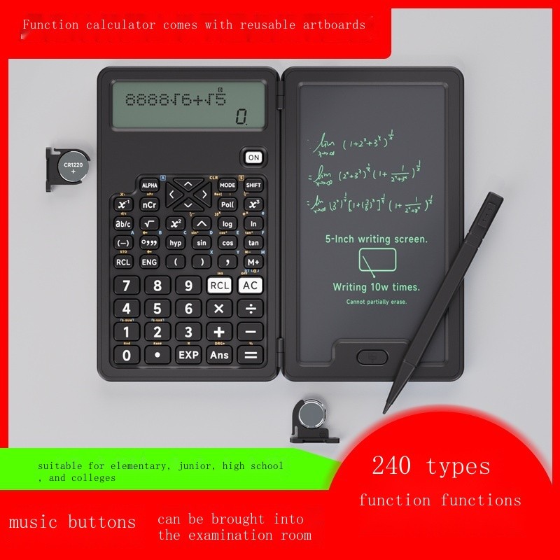

Office Science Calculator Function Handwriting Board Business Accounting Computer Multi-function Po