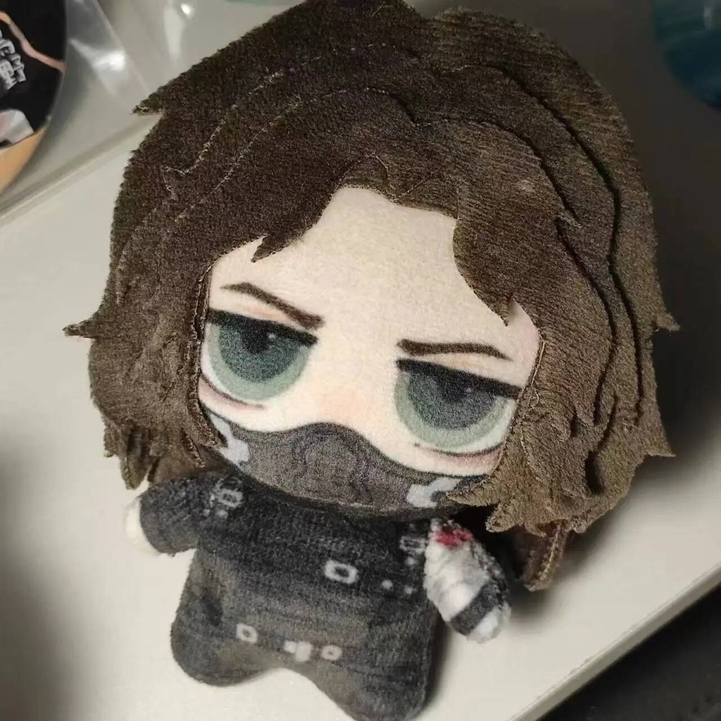 Boneka Katun Serigala Putih Bucky 10cm Barnes er Star Untuk Koleksi Penggemar Hadiah Ulang Tahun Kir