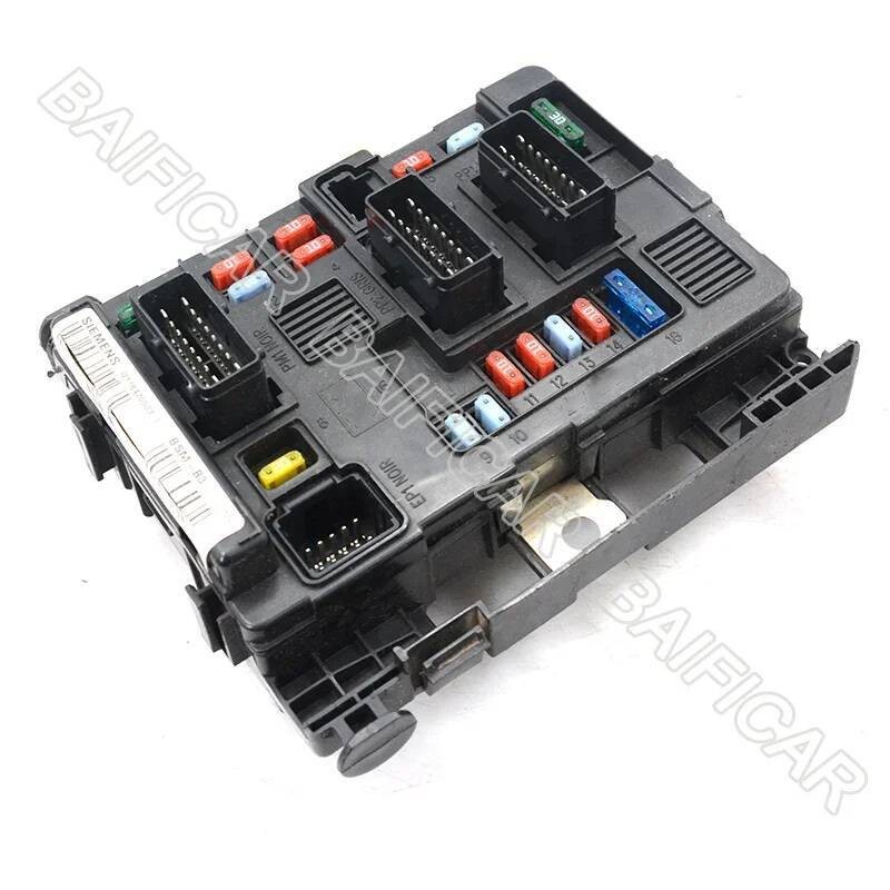 Modul Kotak Sekring BSM B Baificar Asli39650618480 6500Y3 Untuk Peugeot 206 307 406 Belakang Citroën