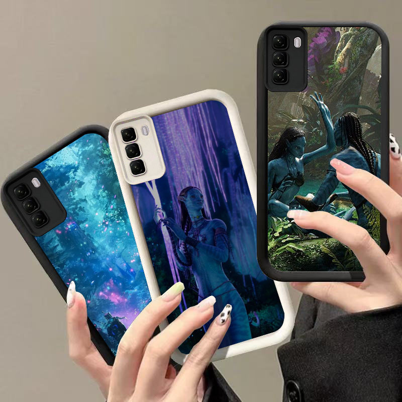 BK-1 Avatar Shockproof Casing untuk Infinix HOT 50 Tecno POP Pova 5 8 9 Spark 20 ITEL P55 RS4 Pro Pl