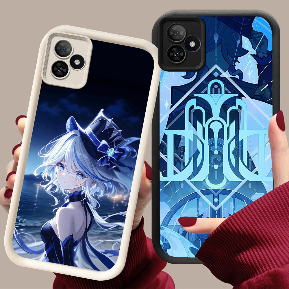 YZ-43Genshin Impact Cool Casing untuk Realme Narzo Note N53 N61 50 C63 GT C53 SE 60 C61 6 C51 NEO6 5