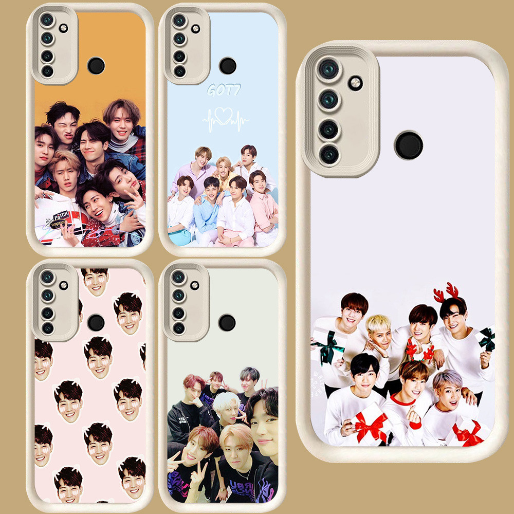 R104 GOT7 Casing untuk Realme Narzo 20A 7i 5i C2 C2s C75 9i 10A 5 10 6i 5s C17 14 14t 14x C71 C73 Pu