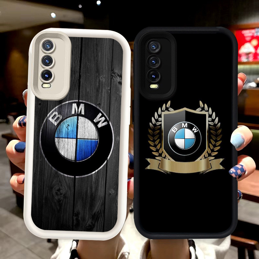 N51 B-M-W Silikon hitam putih Casing untuk Samsung A50s A50 A30 A30s Case