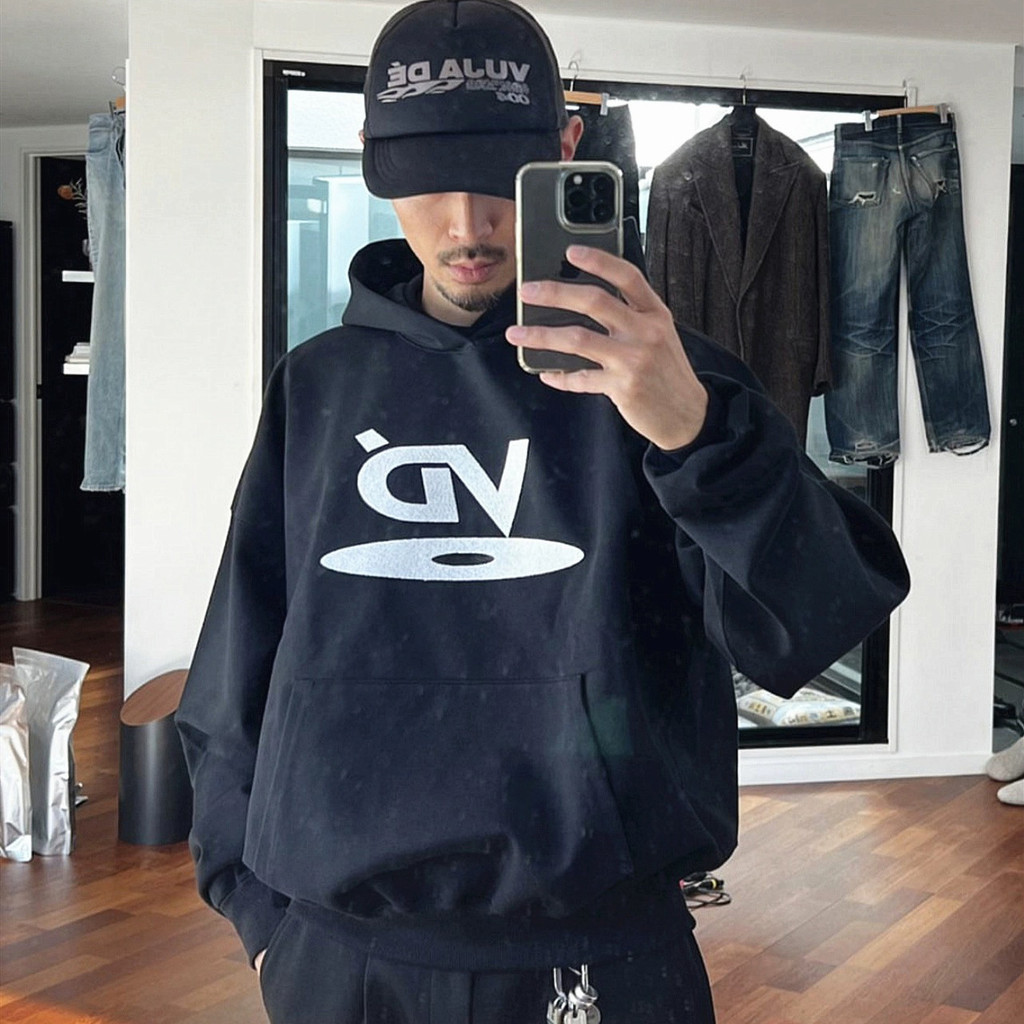 VUJADE melepaskan CD fashion high street VD berpakaian pria dan wanita Vibe trendy brand hoodie