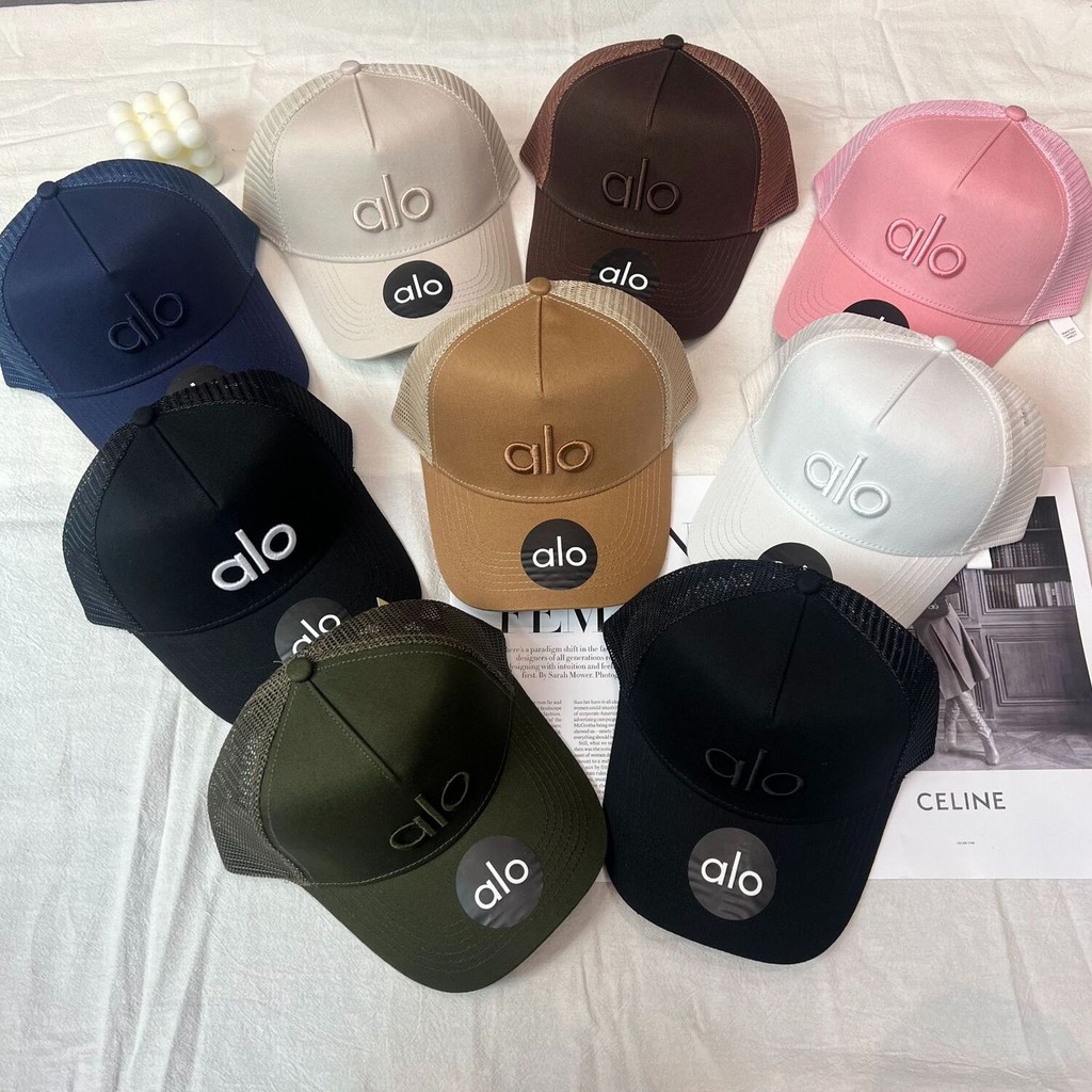 Topi Olahraga  Topi jaringan baru Alo Yoga untuk pria wanita, baseball hardtop, bebek, gaya pasangan