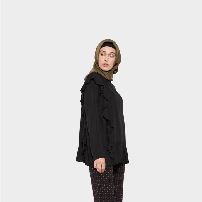 SUQMA Elijah Blouse Black (S) UI