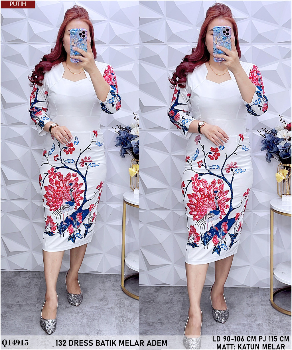 056 / 132 / 158  / 123 / 064 DRESS BATIK IMPORT Q11899 UI