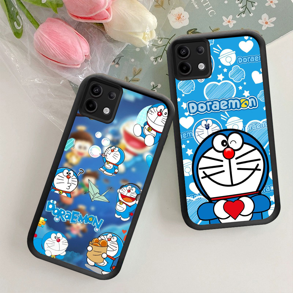 NB-20 Doraemon Shockproof Casing untuk Infinix 7 GT 20 Tecno POP 7 Spark GO ITEL A80 P65 Pro