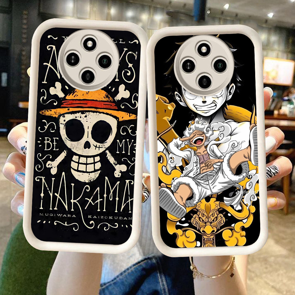 NA-59 Monkey D Luffy Shockproof Casing untuk Xiaomi Redmi 14C A3 A3X Poco X3 C75 C61 Pro