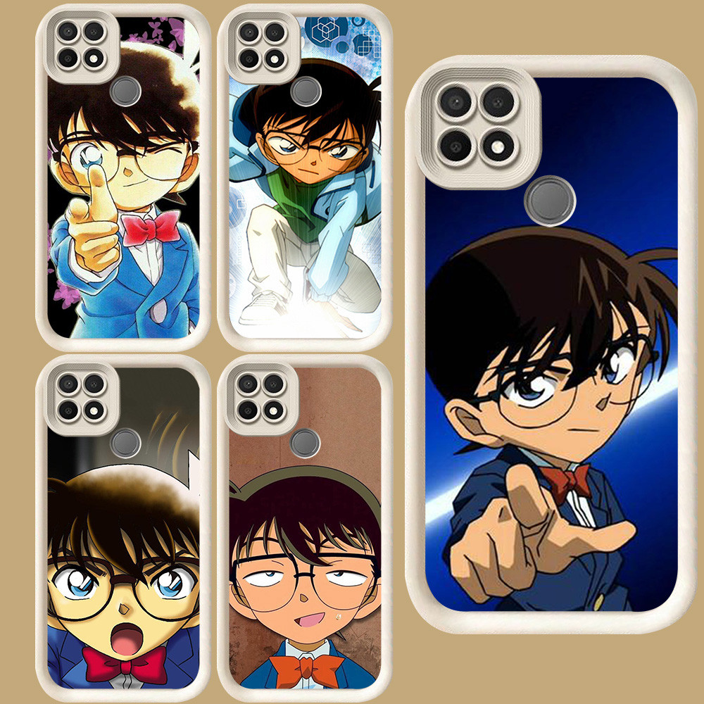 R101 Detective Conan Casing untuk Realme 8 Pro C25S Narzo 20 8S C11 C25 30A C21Y C12 C20A C15 C21 C2
