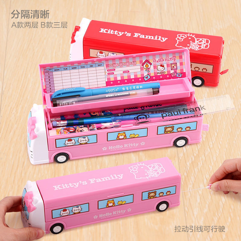 

Tempat Pensil Siswa SD Tempat Pensil Plastik Multifungsi Tempat Pensil Anak Lucu Kreatif Korea Gadi