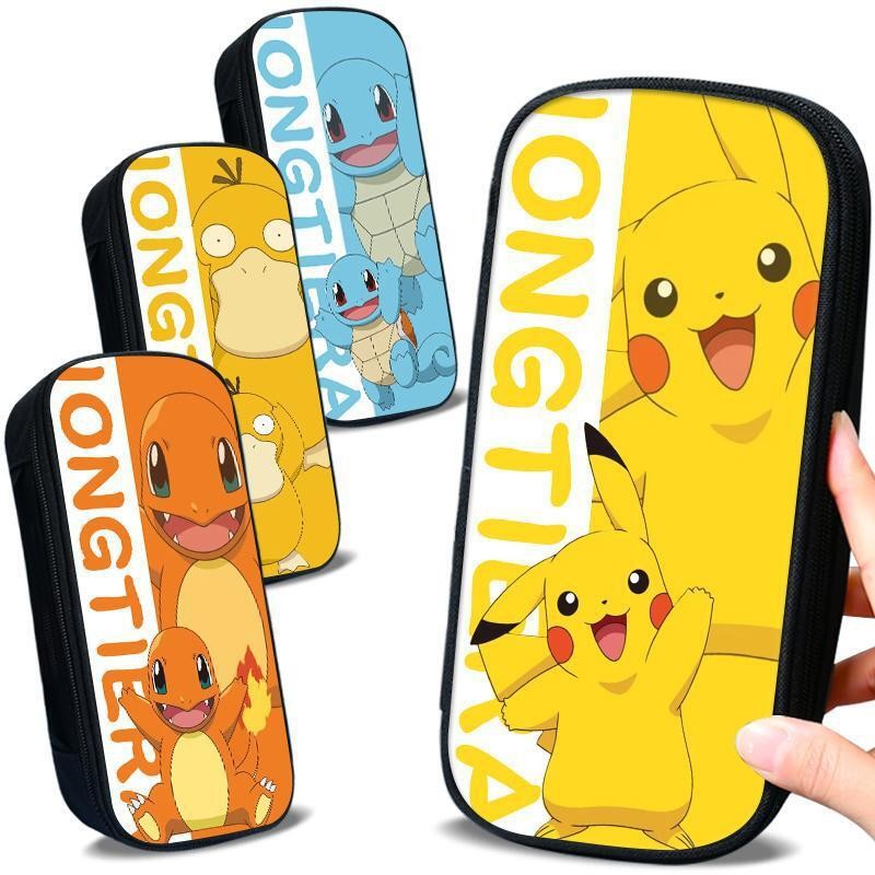 

Kotak Pensil Pikachu Pocket Monster Pet Elf Magic Baby Tas Pensil Pokémon GO Kotak Alat Tulis Import