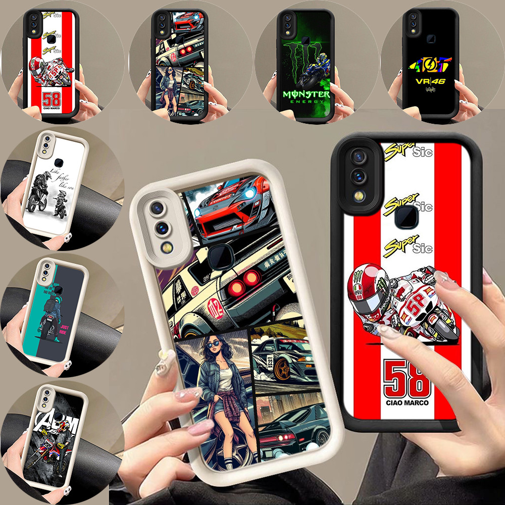 Softcase Casing Untuk Vivo Y17s Y19s Y15S Y15A Y28 Y29 4G Y19 Y5s Silikon Matte Ponsel Case Casing K