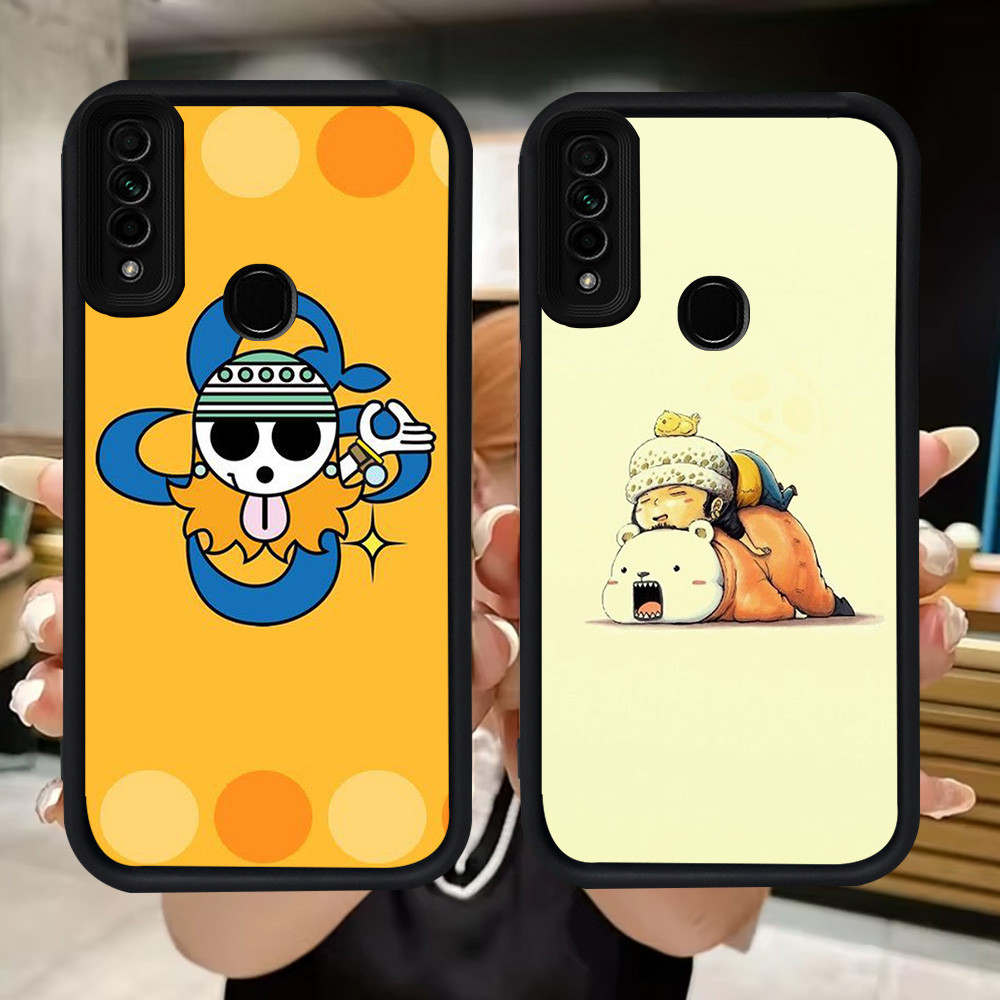 Q19 One Piece lembut Casing untuk OPPO F15 A53 A31 A53S Reno 3 A91 A33