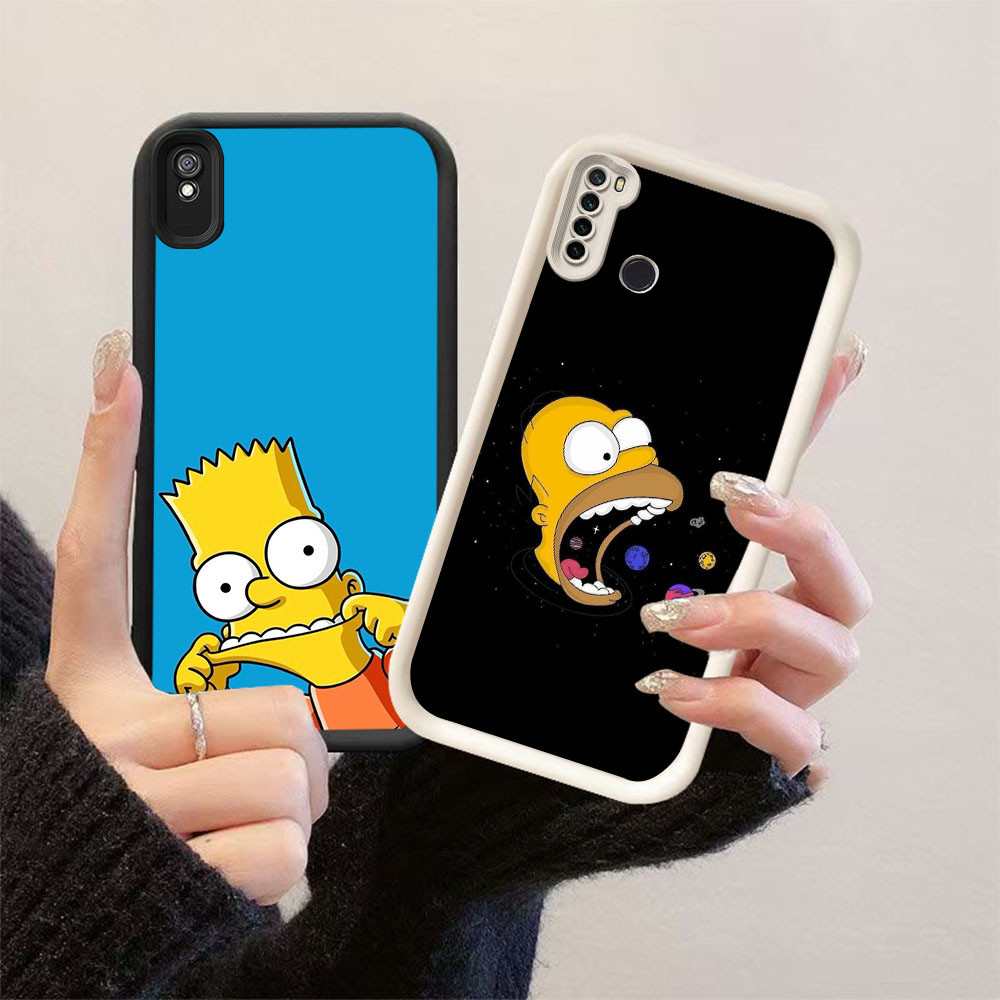 YZ-96The Simpsons Cool Casing untuk Xiaomi Redmi Note POCO 6A M3 9A 7 9T Pro