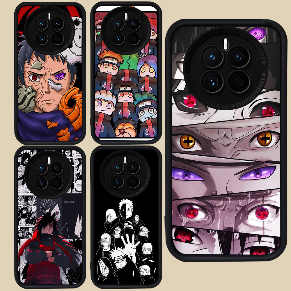Hitam Casing untuk Realme 13 Narzo N65 70 12X 12 Plus Pro Lite 5G R58 Super Akatsuki