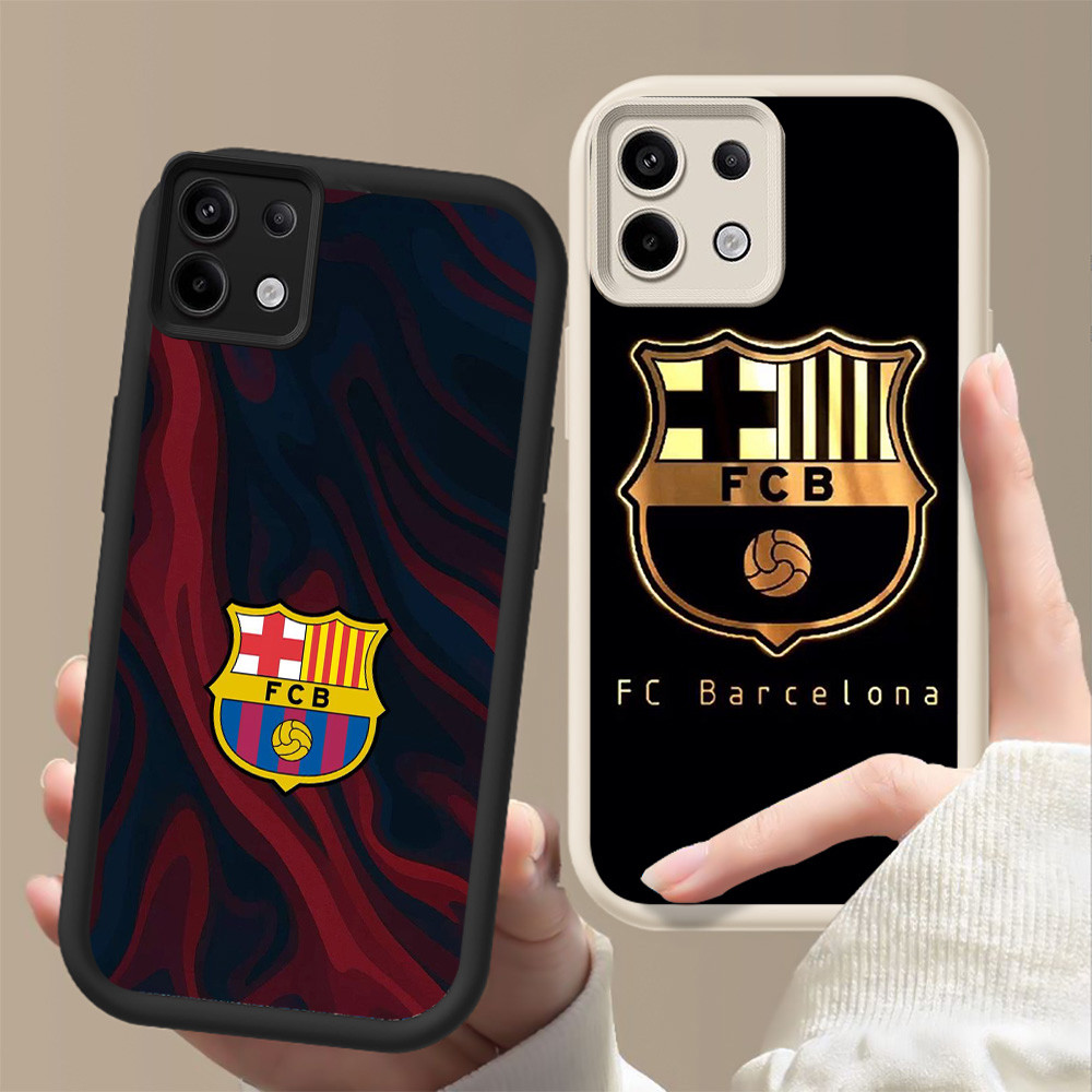 Shockproof Casing untuk Infinix 7 GT 20 Tecno POP 7 Spark GO ITEL A80 P65 Pro FF-5 barcelona