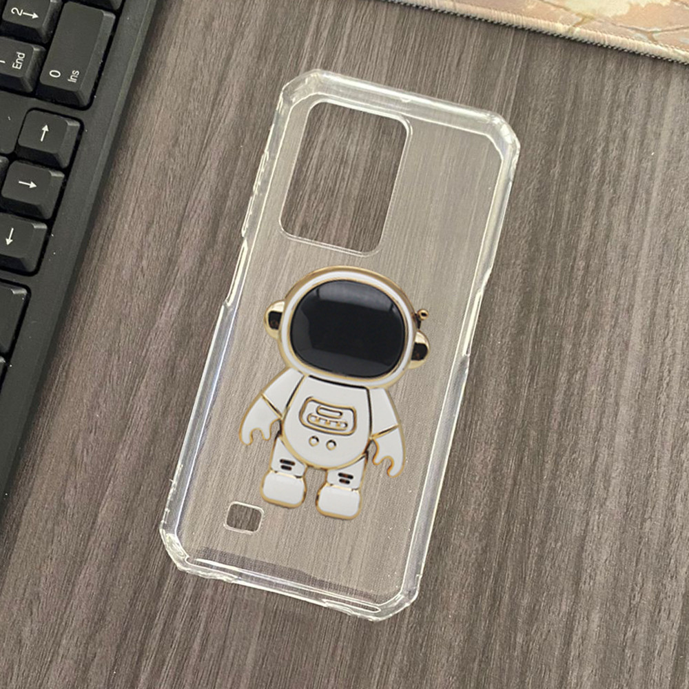 Casing Handphone Model Baru Kompatibel dengan WP17 Silikon Lembut Oukitel WP7 Material Stand Pudding