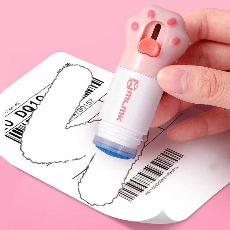 

Stempel Penghapus Resi 2 in 1 Cutter Pembuka Paket - Kapasitas 10ml Stationery