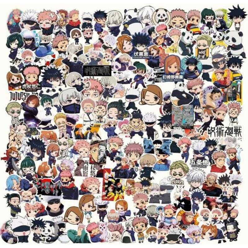 

Stiker Sticker Anime Jujutsu Kaisen