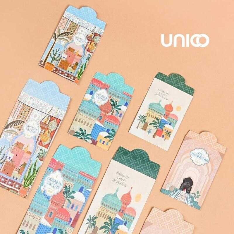 

UNICO Premium lebaran Panjang / Amplop Angpao Lebaran Kecil set of 10 pcs