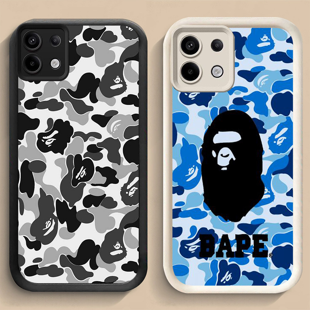 LF-13 COOL MONKEY Shark Trendy Shockproof Casing untuk Infinix 7 GT 20 Tecno POP 7 Spark GO ITEL A80